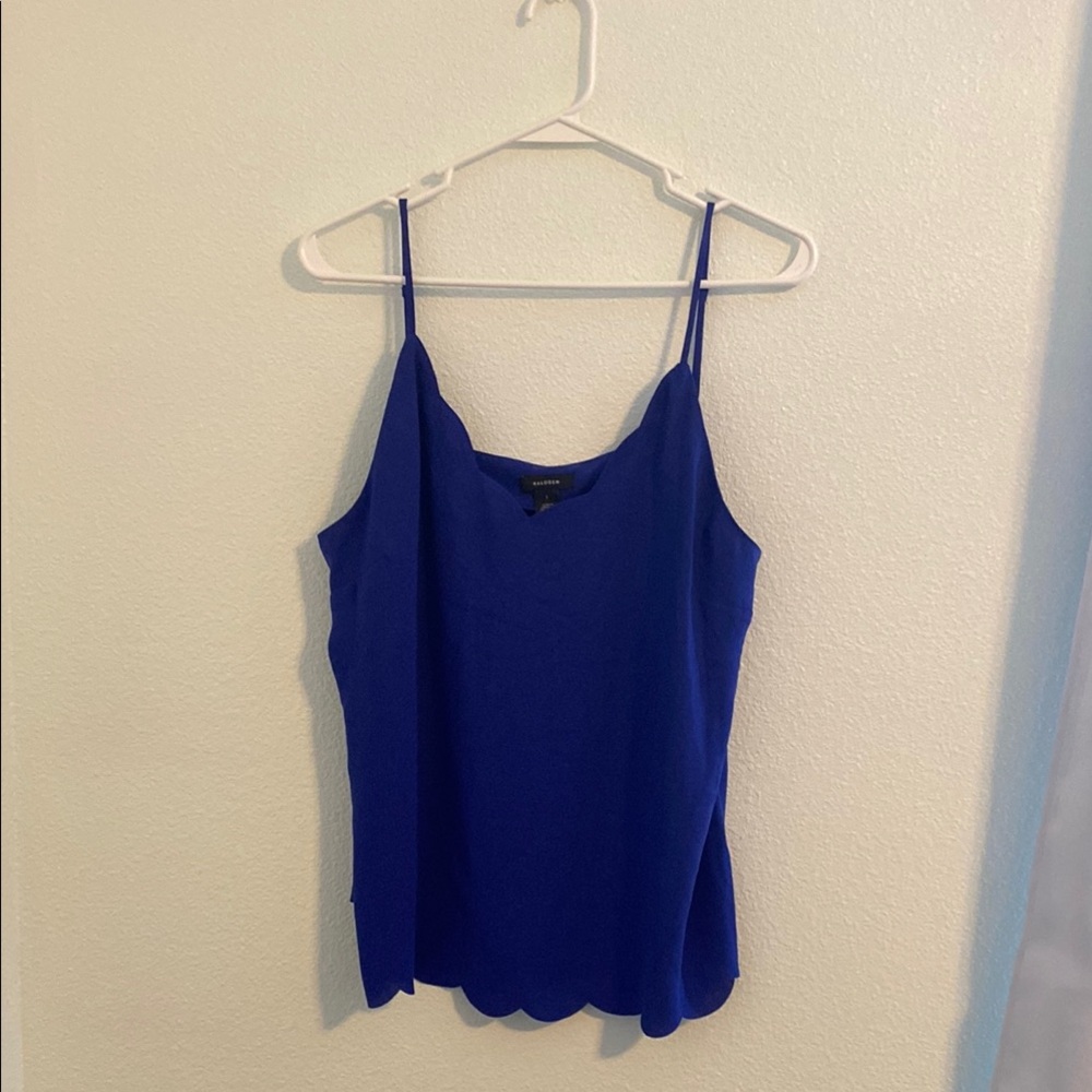 Halogen Blue Sleeveless Camisole - Picture 1 of 2